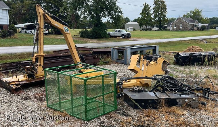 image for item NA9258 Diamond side boom rotary mower