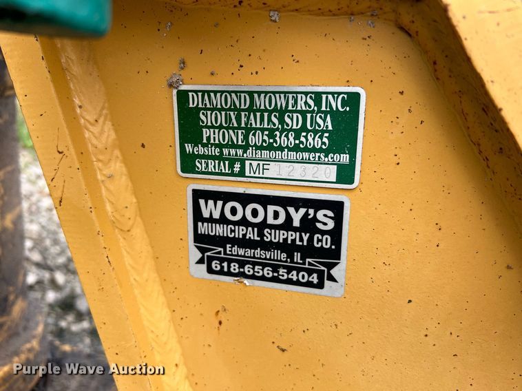 image for item NA9258 Diamond side boom rotary mower