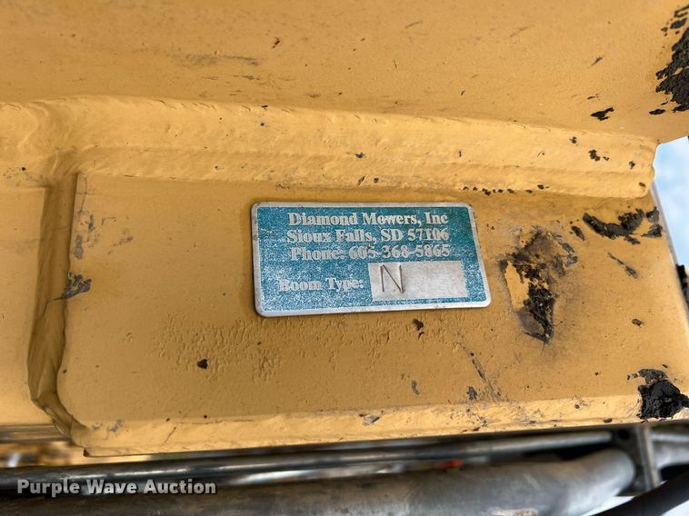 image for item NA9258 Diamond side boom rotary mower