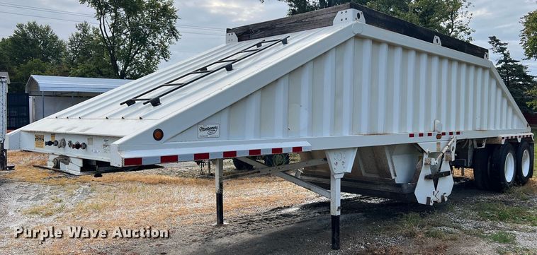 image for item NA9260 2017 Construction Trailer Specialists BDT 36 bottom dump trailer