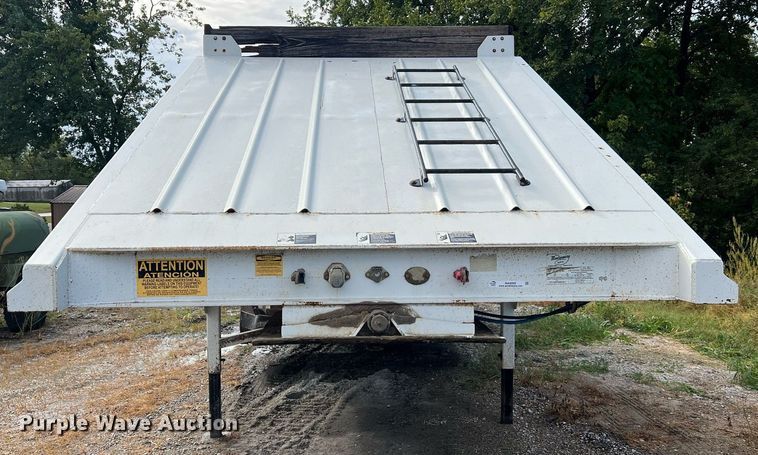 image for item NA9260 2017 Construction Trailer Specialists BDT 36 bottom dump trailer