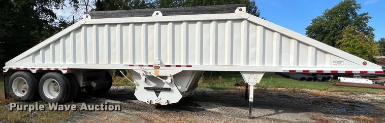 image for item NA9260 2017 Construction Trailer Specialists BDT 36 bottom dump trailer