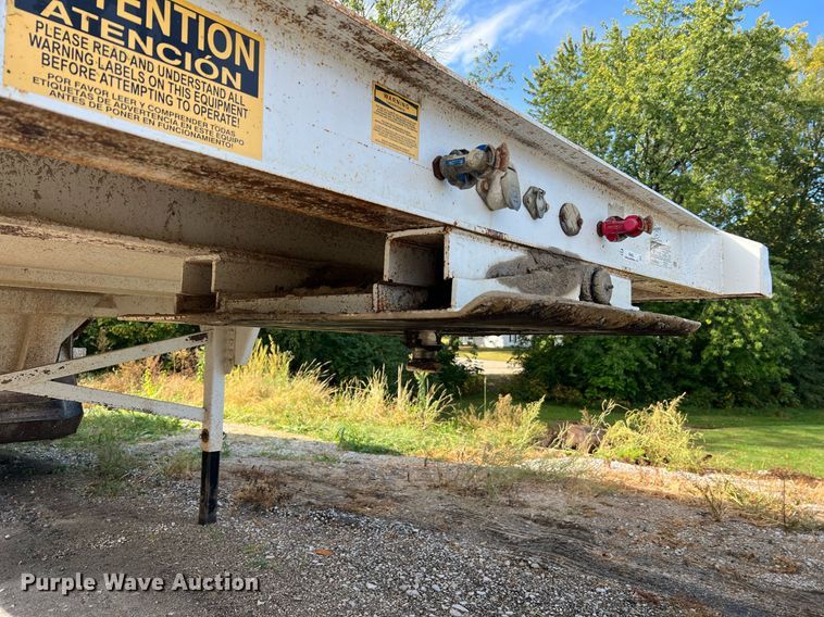 image for item NA9260 2017 Construction Trailer Specialists BDT 36 bottom dump trailer