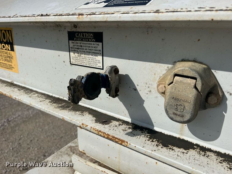 image for item NA9261 2016 Construction Trailer Specialists  BDT 36 bottom dump trailer