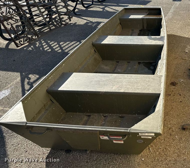 image for item NL9060 Tracker  flat bottom boat