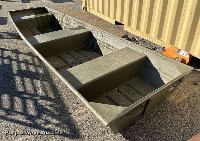 image for item NL9060 Tracker  flat bottom boat