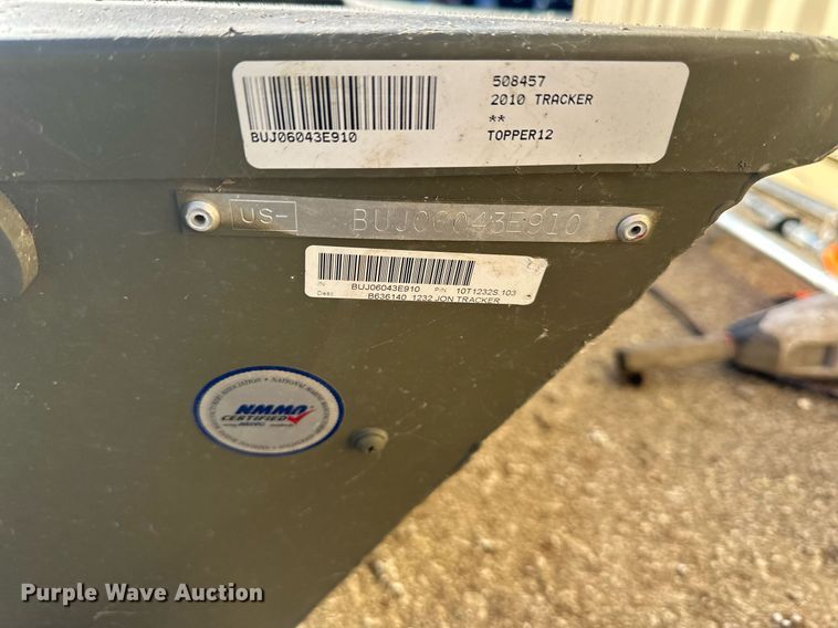 image for item NL9060 Tracker  flat bottom boat