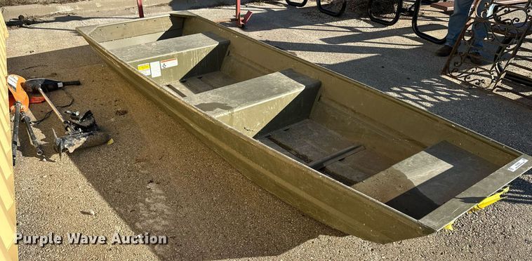 image for item NL9060 Tracker  flat bottom boat