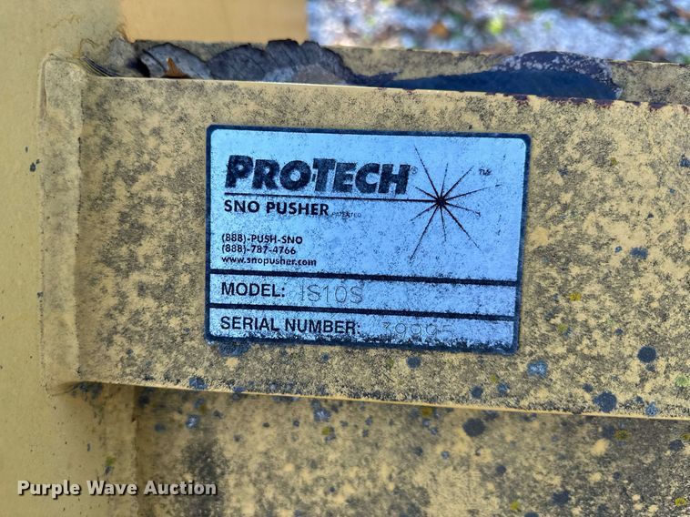 image for item NL9062 Pro-Tech IS10S  skid steer snow pusher