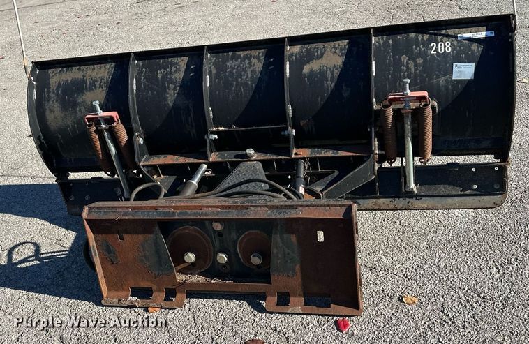 image for item NL9163 Loegering V-8000  skid steer snow plow