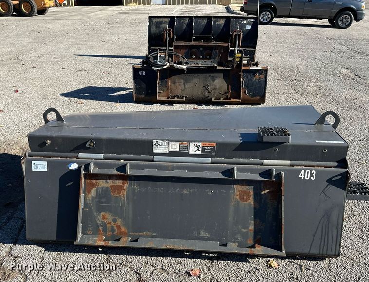 image for item NL9164 2014 Paladin Sweepster  skid steer sweeper