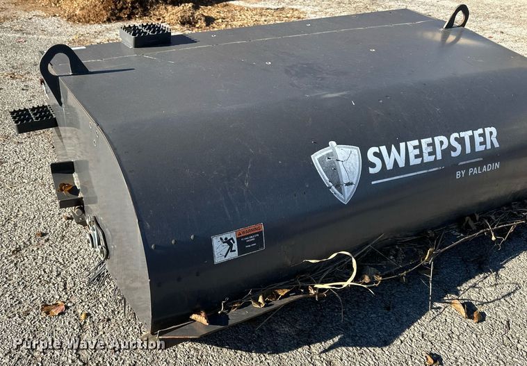image for item NL9164 2014 Paladin Sweepster  skid steer sweeper