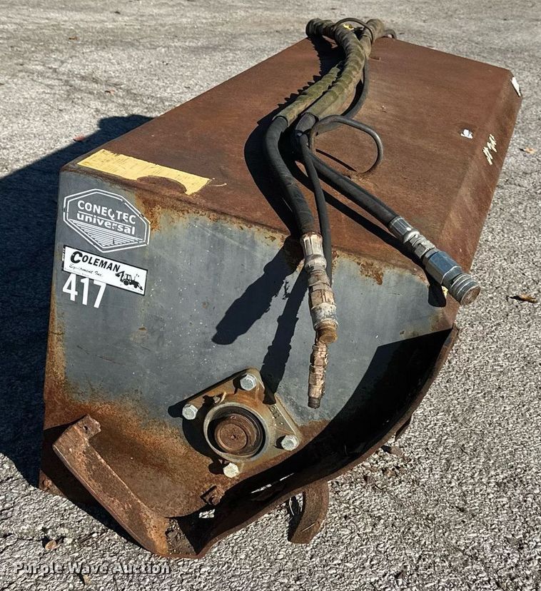 image for item NL9165 Coneqtec Universal R11800  skid steer tiller