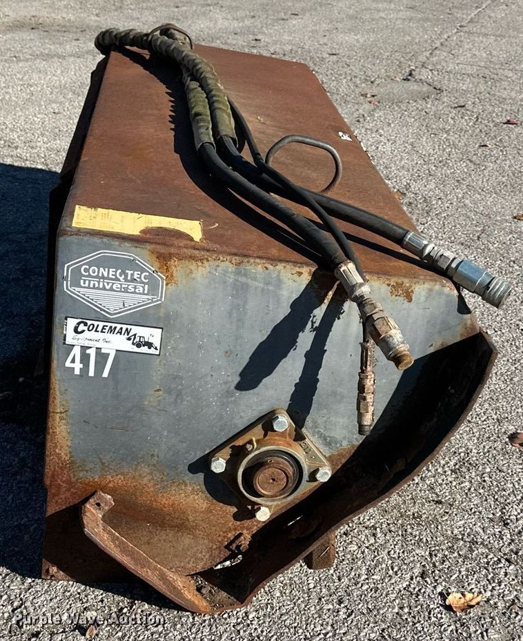 image for item NL9165 Coneqtec Universal R11800  skid steer tiller