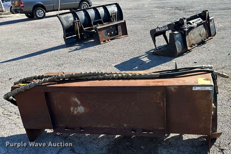 image for item NL9165 Coneqtec Universal R11800  skid steer tiller