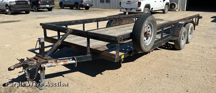 image for item NQ9546 2018 C&M 82x20  utility trailer