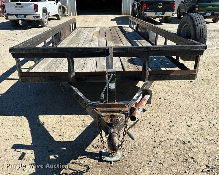 image for item NQ9546 2018 C&M 82x20  utility trailer