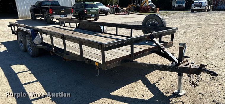 image for item NQ9546 2018 C&M 82x20  utility trailer