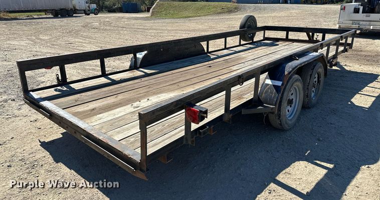image for item NQ9546 2018 C&M 82x20  utility trailer