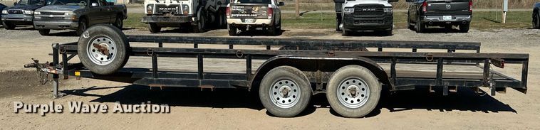 image for item NQ9546 2018 C&M 82x20  utility trailer