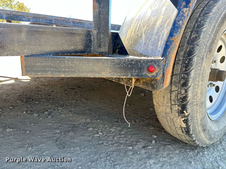 image for item NQ9546 2018 C&M 82x20  utility trailer