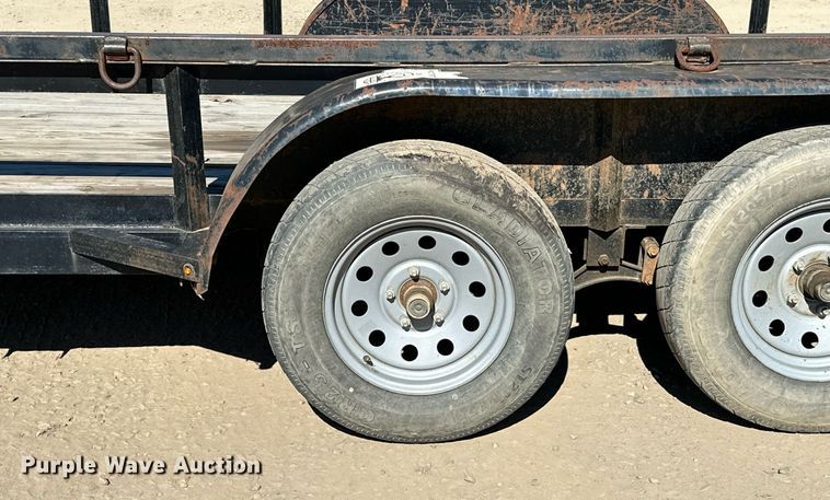 image for item NQ9546 2018 C&M 82x20  utility trailer