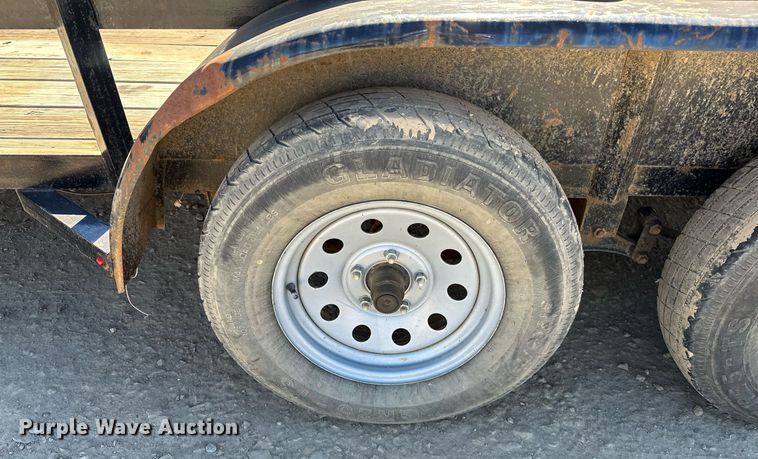 image for item NQ9546 2018 C&M 82x20  utility trailer