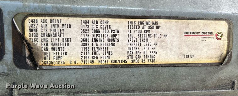 image for item NR9290 1999 Pierce  fire truck