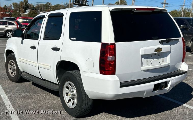 image for item NR9358 2011 Chevrolet Tahoe Police  SUV