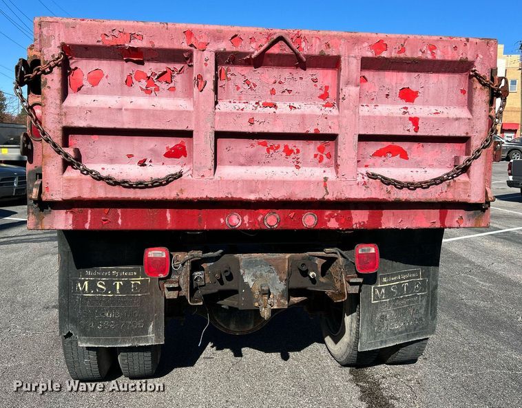 image for item NR9362 2000 GMC C6500  dump truck