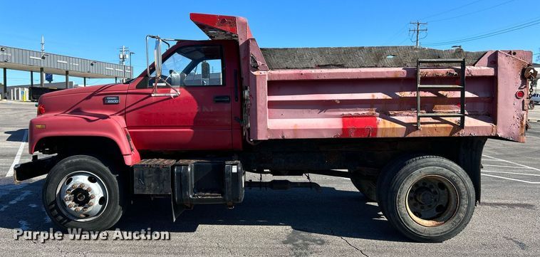 image for item NR9362 2000 GMC C6500  dump truck
