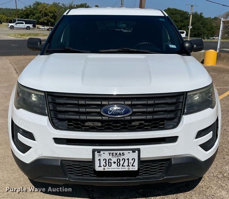image for item NY9791 2017 Ford Explorer Police Interceptor  SUV