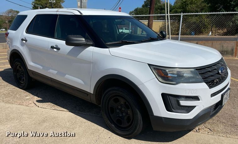 image for item NY9791 2017 Ford Explorer Police Interceptor  SUV