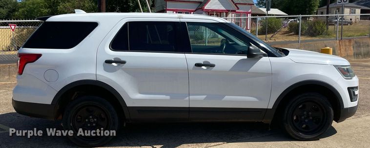 image for item NY9791 2017 Ford Explorer Police Interceptor  SUV