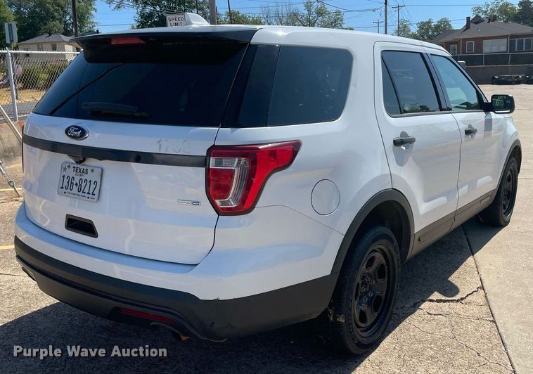 image for item NY9791 2017 Ford Explorer Police Interceptor  SUV