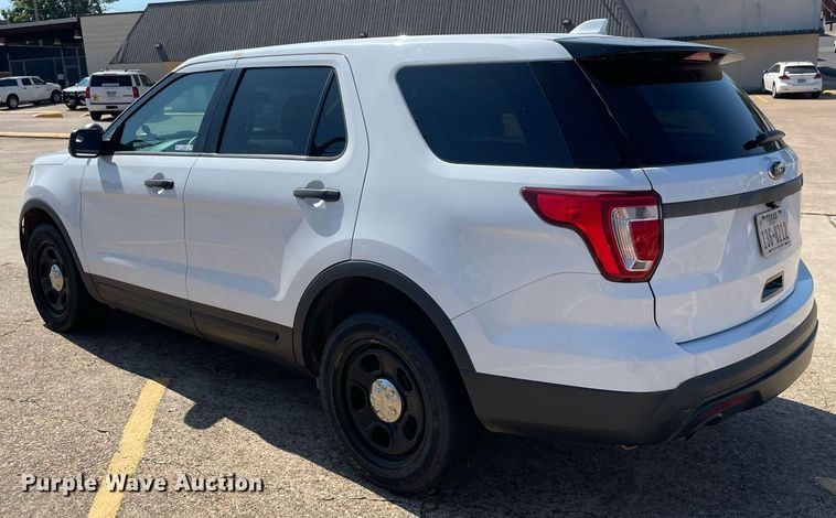 image for item NY9791 2017 Ford Explorer Police Interceptor  SUV