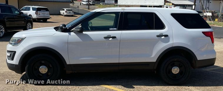 image for item NY9791 2017 Ford Explorer Police Interceptor  SUV