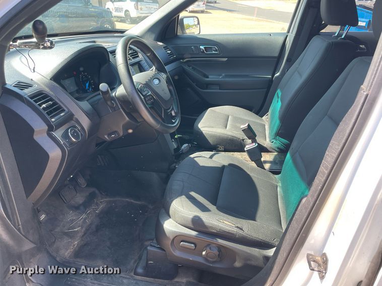 image for item NY9791 2017 Ford Explorer Police Interceptor  SUV