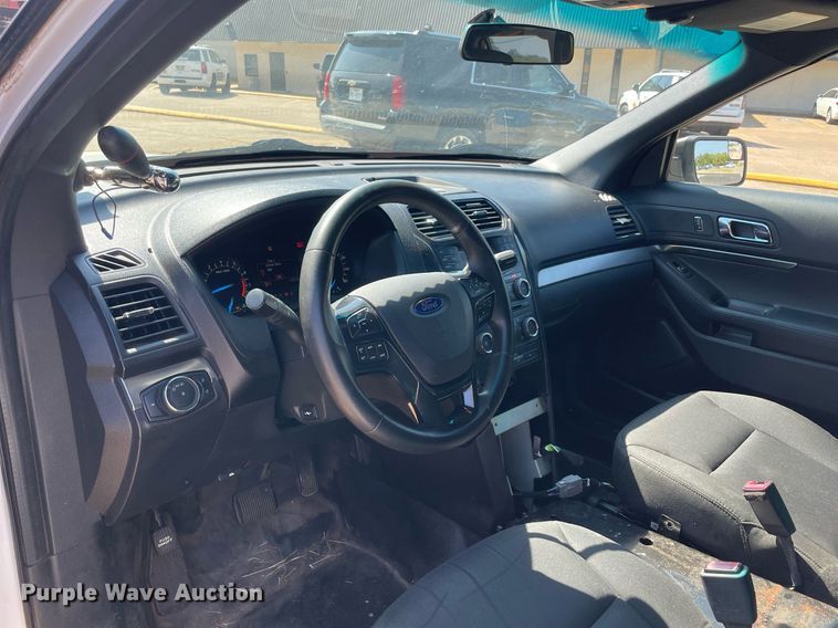 image for item NY9791 2017 Ford Explorer Police Interceptor  SUV