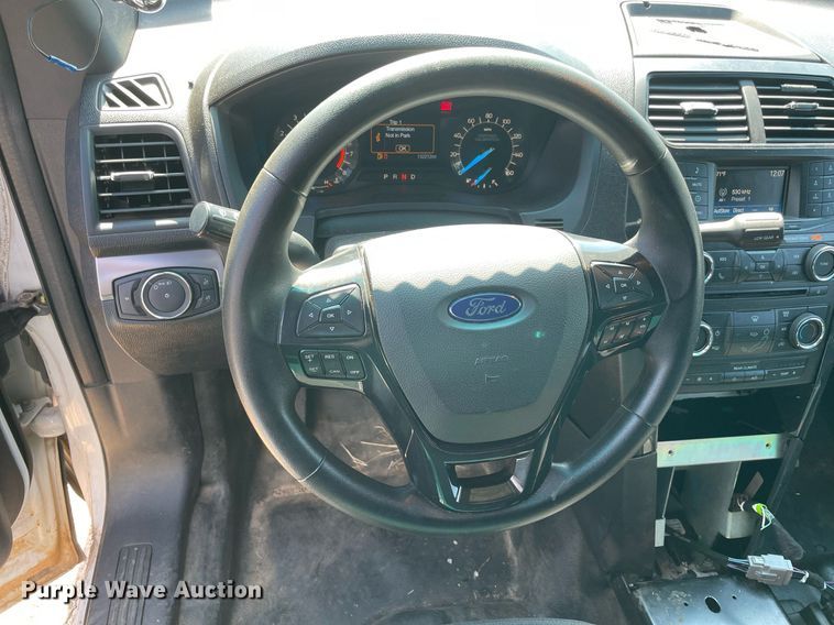 image for item NY9791 2017 Ford Explorer Police Interceptor  SUV