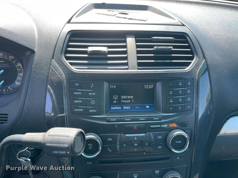 image for item NY9791 2017 Ford Explorer Police Interceptor  SUV