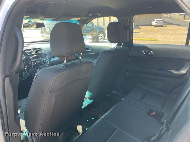 image for item NY9791 2017 Ford Explorer Police Interceptor  SUV