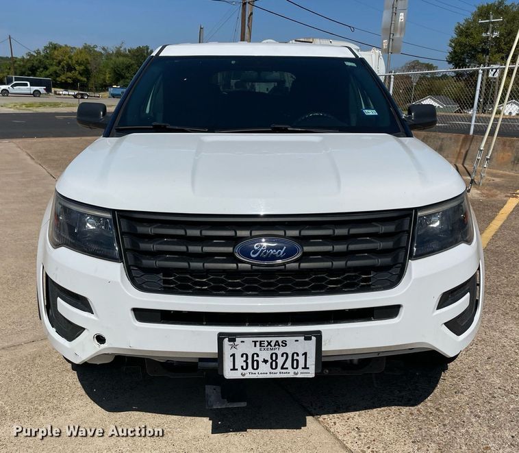 image for item NY9792 2017 Ford Explorer Police Interceptor  SUV