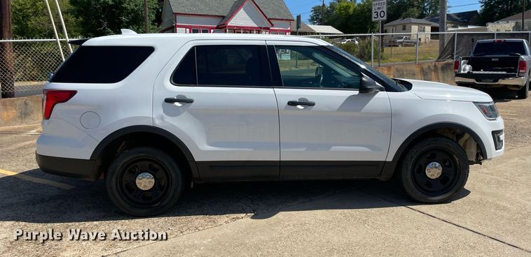 image for item NY9792 2017 Ford Explorer Police Interceptor  SUV