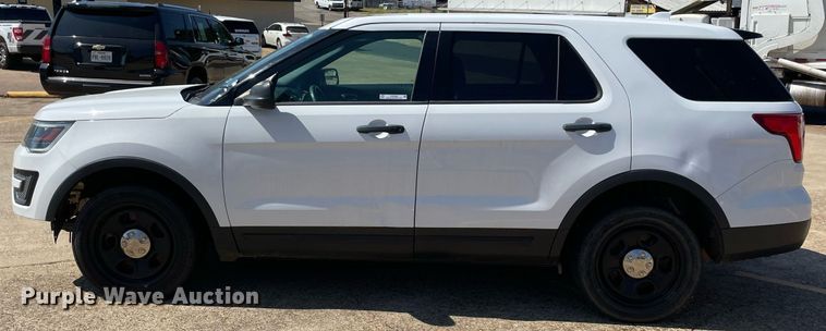 image for item NY9792 2017 Ford Explorer Police Interceptor  SUV