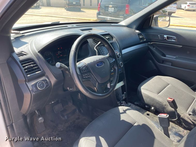 image for item NY9792 2017 Ford Explorer Police Interceptor  SUV