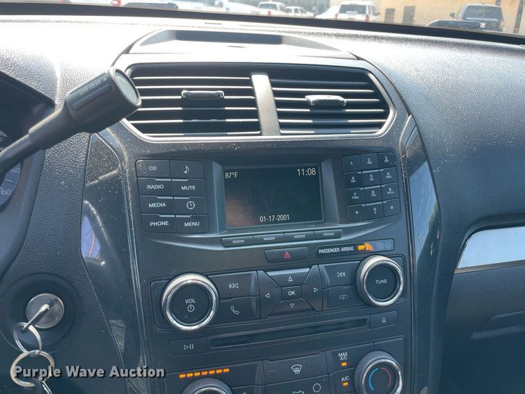 image for item NY9792 2017 Ford Explorer Police Interceptor  SUV