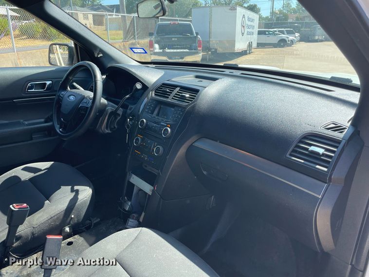 image for item NY9792 2017 Ford Explorer Police Interceptor  SUV