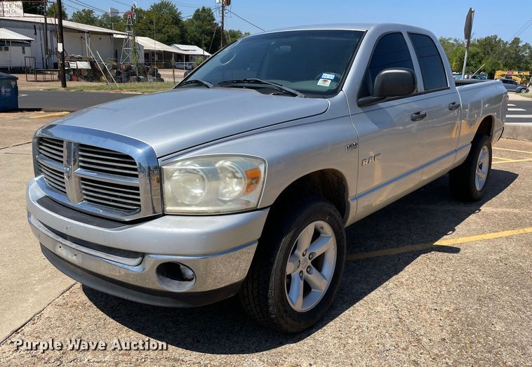 image for item NY9793 2008 Dodge Ram 1500  Quad Cab pickup truck