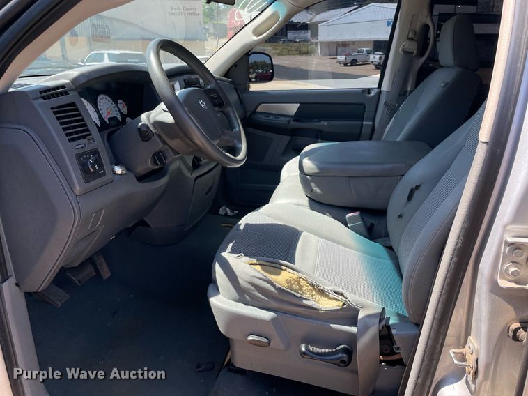 image for item NY9793 2008 Dodge Ram 1500  Quad Cab pickup truck